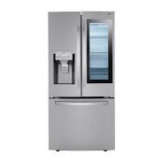 R&eacute;frig&eacute;rateur de 33" / 24 pi&sup3; avec syst&egrave;me "Porte dans la porte" InstaView en Acier Inoxydable LG ( LRFVS2503S )