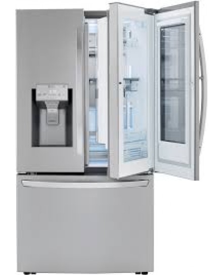 Réfrigérateur de 36" / 29,7 pi³ avec système "Porte dans la porte" en Acier Inoxydable LG ( LRFVS3006S )