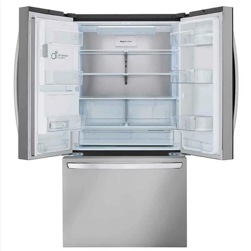 R&eacute;frig&eacute;rateur de 26 Pi&sup3; / 36" &agrave; Profondeur de Comptoir avec Distributeur d&rsquo;Eau et de Gla&ccedil;ons en Acier inoxydable de LG ( LRFXC2606S )