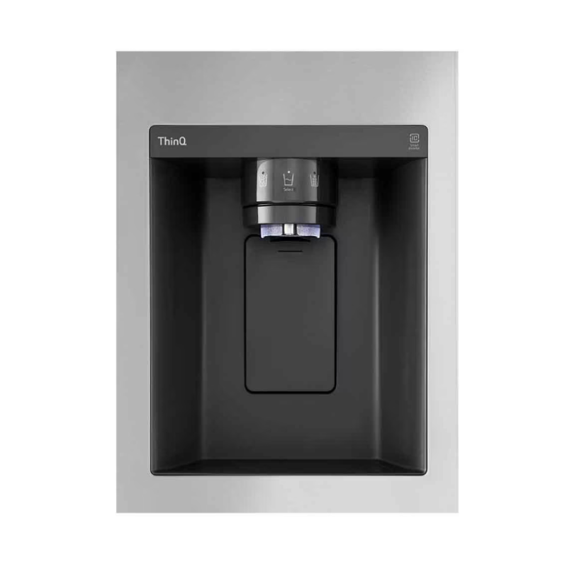 R&eacute;frig&eacute;rateur de 26 Pi&sup3; / 36" &agrave; Profondeur de Comptoir avec Distributeur d&rsquo;Eau et de Gla&ccedil;ons en Acier inoxydable de LG ( LRFXC2606S )