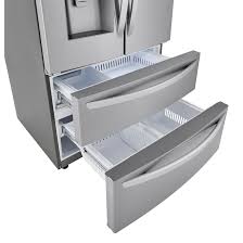 R&eacute;frig&eacute;rateur de 28 pi&sup3; \ 36" avec Craft Ice & Distributeur d'Eau en Acier Inoxydable LG ( LRMXS2806S )