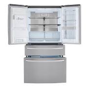 R&eacute;frig&eacute;rateur de 29.5 pi&sup3; \ 36" Porte dans la Porte Instaview & Craft Ice en Acier Inoxydable *PRODUIT NEUF* LG ( LRMXS3006S )