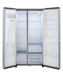 Réfrigérateur Côte à Côte de 27 pi³ avec Distributeur Smooth Touch et Porte Réfrigérante+ Argent Platine LG ( LRSXS2706V )