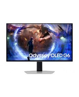 Moniteur DEL FreeSync DELO 27" QHD 360 Hz GTG 0,03 ms Argenté Odyssey de Samsung ( LS27DG602SNXZA )