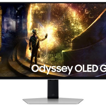 Moniteur de Jeu DEL FreeSync DELO 27" QHD 240 Hz GTG 0,03 ms Argenté Odyssey de Samsung ( LS27DG612SNXZA )