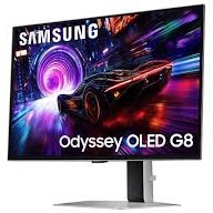 Moniteur de Jeu OLED 27" Ultra HD 4K 240 Hz 0,03 ms GTG FreeSync Argenté Odyssey Samsung ( LS27FG810SNXZA )