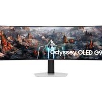 Moniteur de Jeu Incurvé de 49" FreeSync G-Sync DELO QHD 240 Hz Odyssey OLED G9 Argenté Samsung ( LS49CG932SNXZA )