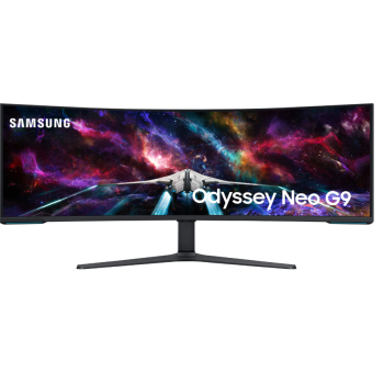 Moniteur de Jeu LED 57" Incurv&eacute; FreeSync DEL AV Ultra HD 4K de Samsung ( LS57CG952NNXZA )