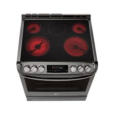 Cuisini&egrave;re encastrable de 6.3 pi&sup3; avec four &agrave; convection en Acier Inoxydable Noir LG ( LSE4611BD )