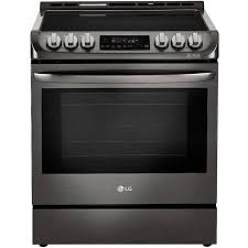 Cuisini&egrave;re encastrable de 6.3 pi&sup3; avec four &agrave; convection en Acier Inoxydable Noir LG ( LSE4611BD )