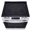 Cuisini&egrave;re &Eacute;lectrique Encastrable 5 &eacute;l&eacute;ments Four &agrave; Convection et Friture &agrave; Air de 6,3 pi&sup3; / 30 po en Acier Inoxydable LG ( LSEL6332FC )