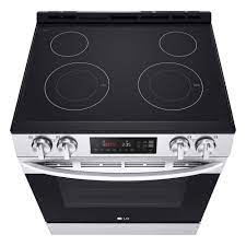 Cuisini&egrave;re &Eacute;lectrique Encastrable 5 &eacute;l&eacute;ments Four &agrave; Convection et Friture &agrave; Air de 6,3 pi&sup3; / 30 po en Acier Inoxydable LG ( LSEL6332FC )