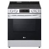 Cuisini&egrave;re &Eacute;lectrique Encastrable 5 &eacute;l&eacute;ments Four &agrave; Convection et Friture &agrave; Air de 6,3 pi&sup3; / 30 po en Acier Inoxydable LG ( LSEL6332FC )