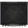 Cuisini&egrave;re &Eacute;lectrique Encastrable &agrave; 5 &eacute;l&eacute;ments Four &agrave; Convection et Friture &agrave; Air de 6,3 pi&sup3; / 30 po en Acier Inoxydable Noir LG ( LSEL6333D )
