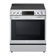 Cuisini&egrave;re &Eacute;lectrique Encastrable &agrave; 5 &eacute;l&eacute;ments Four &agrave; Convection et Friture &agrave; Air de 6,3 pi&sup3; / 30 po en Acier Inoxydable LG ( LSEL6333F )