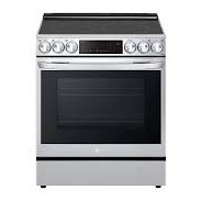 Cuisini&egrave;re &Eacute;lectrique Encastrable &agrave; 5 &eacute;l&eacute;ments Four &agrave; Convection et Friture &agrave; Air de 6,3 pi&sup3; / 30 po en Acier Inoxydable LG ( LSEL6333F )