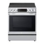 Cuisini&egrave;re &Eacute;lectrique Encastrable &agrave; 5 &eacute;l&eacute;ments Four &agrave; Convection et Friture &agrave; Air de 6,3 pi&sup3; / 30 po en Acier Inoxydable LG ( LSEL6333F )