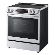 Cuisini&egrave;re &Eacute;lectrique Encastrable 5 &eacute;l&eacute;ments Four &agrave; Convection et Friture &agrave; Air de 6,3 pi&sup3; / 30 po en Acier Inoxydable LG ( LSEL6335F )