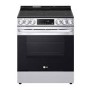 Cuisini&egrave;re &Eacute;lectrique Encastrable de 6,3 pi&sup3; / 30 po &agrave; Convection V&eacute;ritable en Acier Inoxydable LG ( LSEL633CF )