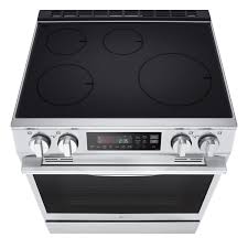 Cuisini&egrave;re &agrave; Induction / Convection Encastrable de 6,3 pi&sup3; / 30" en Acier Inoxydable LG ( LSIL6334XE )