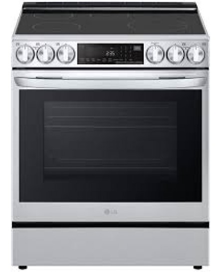 Cuisinière à Induction Encastrable de 6,3 pi³ / 30" à Convection Véritable et Friture à Air en Acier Inoxydable LG ( LSIL6336F )