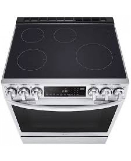 Cuisinière à Induction Encastrable de 6,3 pi³ / 30" à Convection Véritable et Friture à Air en Acier Inoxydable LG ( LSIL6336F )