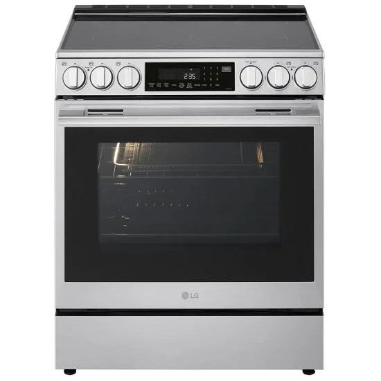Cuisini&egrave;re Encastrable de 6,3 pi&sup3; / 30" &agrave; Convection ProBake - Instaview - AirFry - Technologie Air Sous Vide en Acier Inoxydable LG ( LSIL6337XE )