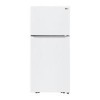 R&eacute;frig&eacute;rateur de 30 po / 20,2 Pi&sup3; &agrave; Cong&eacute;lateur sup&eacute;rieur Blanc LG ( LTCS20020W )