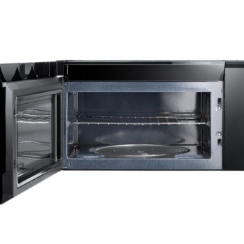 Four &agrave; micro-ondes &agrave; hotte int&eacute;gr&eacute;e en acier inoxydable de 1,7 pi&sup3; Samsung ( MC17J8100CS )