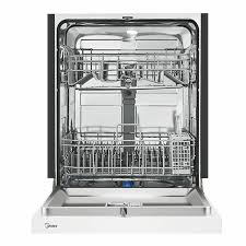 Lave-vaisselle &agrave; Cuve Hybride de 24" / 52dB Blanc Midea ( MDF24P1BWW )