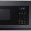 Four &agrave; Micro-Ondes &agrave; Hotte Int&eacute;gr&eacute;e "Profil Bas" de 1,1 pi&sup3; / 400 CFM en Acier Inoxydable Noir Samsung ( ME11A7510DG )