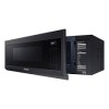 Four Micro-Ondes avec Hotte Int&eacute;gr&eacute;e 1,1 pi&sup3; &agrave; Profil Bas 550 PCM Wi-Fi & Commandes Vocales en Acier Inoxydable Noir Samsung ( ME11A7710DG )