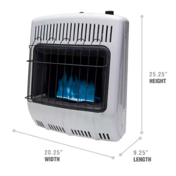 Chauffage d'Appoint Sans Conduit au Propane Liquide &agrave; Flamme Bleue de 20&nbsp;000 BTU *PRODUIT NEUF* Mr.Heater ( MHVFBF20LPT )