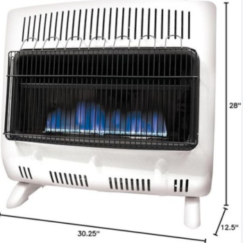 Chauffage d'Appoint Sans Conduit au Propane Liquide &agrave; Flamme Bleue de 30&nbsp;000 BTU *PRODUIT NEUF* Mr.Heater ( MHVFBF30LPT )