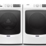 Ensemble Laveuse &Agrave; Chargement Frontal De 5.2 Pi&sup3; + S&eacute;cheuse &Eacute;lectrique De 7.3 Pi&sup3; Blanc *PRODUIT NEUF* Maytag ( MHW5630HW / YMED5630HW )