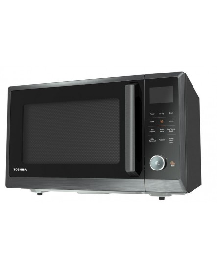 Micro-ondes de Comptoir 0.9 pi³ avec Technologie Inverter / Air Fryer en Acier Inoxydable TOSHIBA ( ML2-EC09SAIT(BS) )