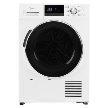 S&eacute;cheuse &Eacute;lectrique &agrave; Pompe &agrave; Chaleur sans &Eacute;vent de 4,4 pi&sup3; Blanche Midea ( MLE27N4AWWC )