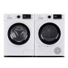Ensemble Compacte Laveuse De 2.9 Pi&sup3; + S&eacute;cheuse &Eacute;lectrique &Agrave; Pompe &Agrave; Chaleur Sans &Eacute;vent De 4.4 Pi&sup3; Frontal Blanche Midea ( MLH27N4AWWC / MLE27N4AWWC )