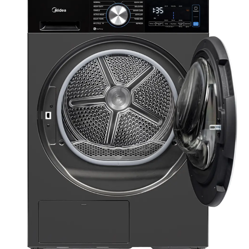 S&eacute;cheuse Compacte &agrave; Pompe &agrave; Chaleur de 4,4 pi&sup3; Gris M&eacute;tallique Midea ( MLHE31S2BBG )