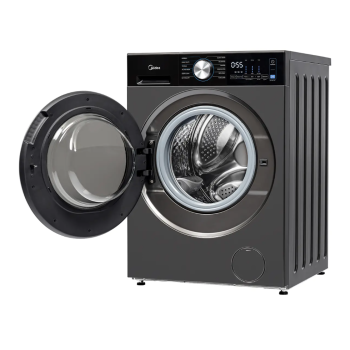 Laveuse Compacte &agrave; Chargement Frontal de 3,1 pi&sup3; Gris M&eacute;tallique Midea ( MLHW31S2BBG )