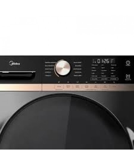 Laveuse à Chargement Frontal de 5,2 pi³ "Steam Care" Gris Métallique Midea ( MLHW52S6BGG )