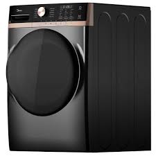 Laveuse &agrave; Chargement Frontal de 5,2 pi&sup3; "Steam Care" Gris M&eacute;tallique Midea ( MLHW52S6BGG )