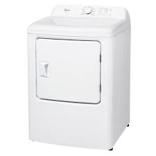 Sécheuse Électrique de 7 pi³ avec Séchage par Capteur Blanche Midea ( MLTE42A2BWW )