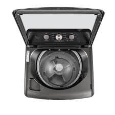 Laveuse &agrave; Chargement Vertical de 4.7 pi&sup3; / 27" Gris M&eacute;tallique avec Garniture Bronze Midea ( MLTW47A5BGG )