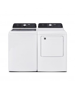 Ensemble Laveuse À Chargement Vertical De 5.1 Pi³ Et Sécheuse De 7 Pi³ Blanc Frigidaire ( MLTW51A2BWW / MLTE52M2BWW )