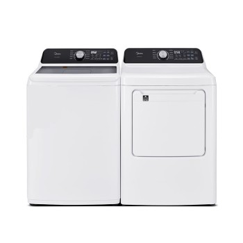 Ensemble Laveuse &Agrave; Chargement Vertical De 5.1 Pi&sup3; Et S&eacute;cheuse De 7 Pi&sup3; Blanc Frigidaire ( MLTW51A2BWW / MLTE52M2BWW )