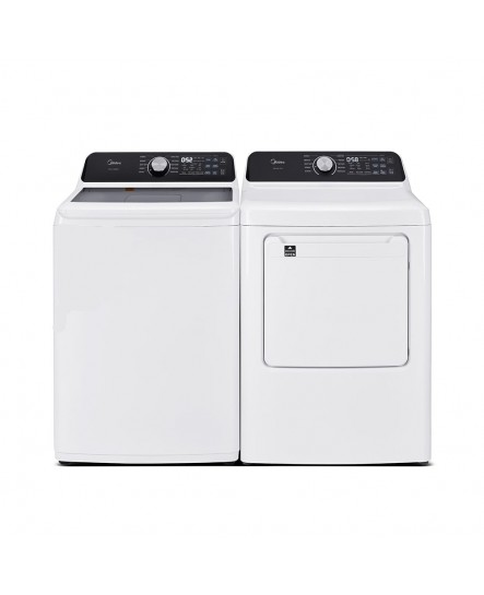 Ensemble Laveuse À Chargement Vertical De 5.1 Pi³ Et Sécheuse De 7 Pi³ Blanc Frigidaire ( MLTW51A2BWW / MLTE52M2BWW )