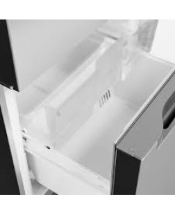 R&eacute;frig&eacute;rateur de 18.7 pi&sup3; / 30"&agrave; Cong&eacute;lateur Inf&eacute;rieur en Acier Inoxydable de Midea ( MRB19B7AST )