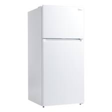 R&eacute;frig&eacute;rateur 14.2 pi&sup3; / 28" avec Cong&eacute;lateur Sup&eacute;rieur Blanc Midea ( MRT14B3AWW )