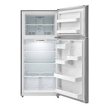 R&eacute;frig&eacute;rateur 18 pi&sup3; avec Cong&eacute;lateur Sup&eacute;rieur en Acier Inoxydable *PRODUIT NEUF* Midea ( MRT18B2ASL )